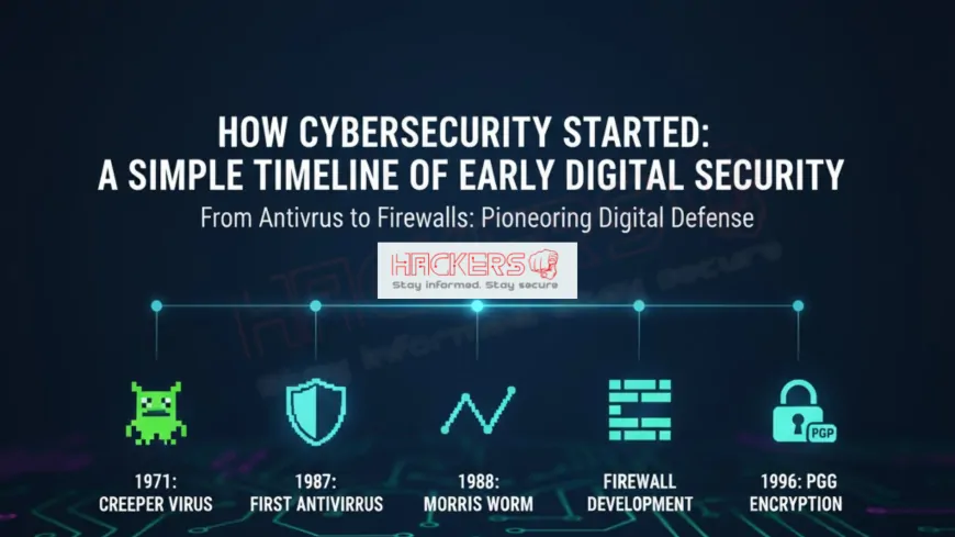 How Cybersecurity Started: A Simple Timeline of Early Digital Security