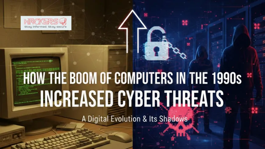 How the Boom of Computers in the 1990s Increased Cyber Threats