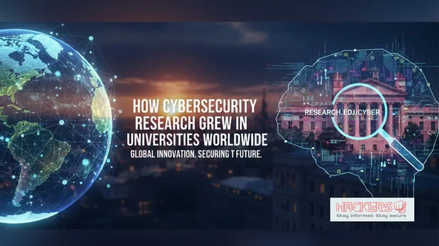 How Cybersecurity Research Grew in Universities Worldwide