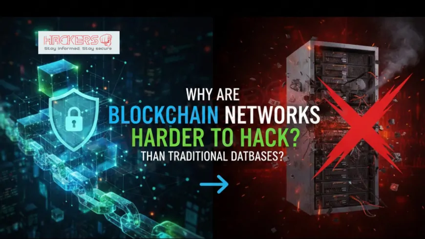 Why Are Blockchain Networks Harder to Hack Than Traditional Databases?