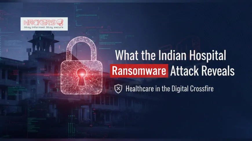What Can We Learn from the Recent Ransomware Attack on Indian Hospitals?