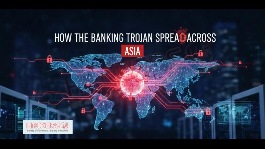 How Did the 2025 Banking Trojan Campaign Spread Across Asia?