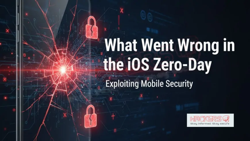 What Went Wrong in the Latest Apple iOS Zero-Day Vulnerability Incident?